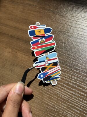 Sticker îles des Caraïbes