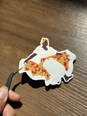 Sticker danseuse de gwoka