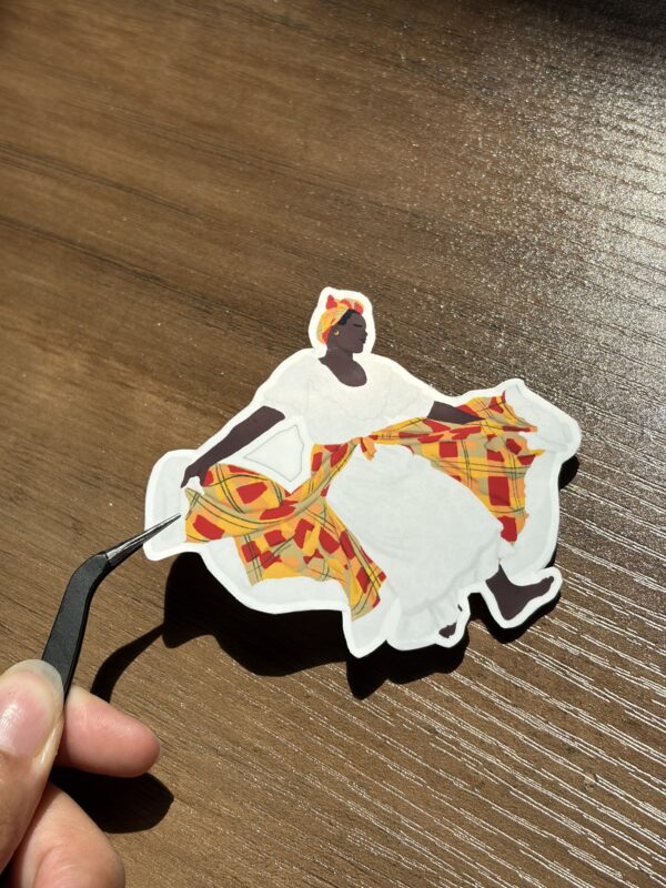 IMG_6744 Sticker danseuse de gwoka